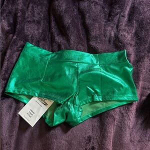 Vibrant Green Women's Shorts